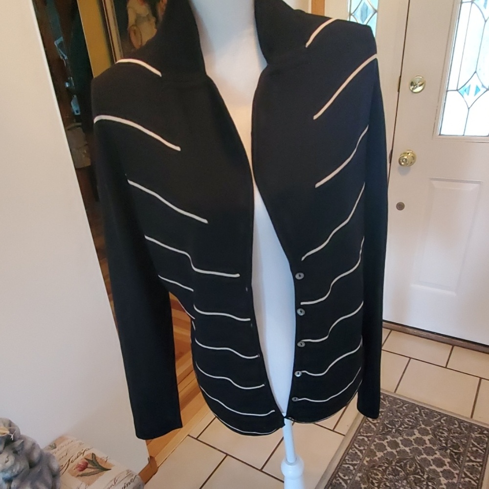 Linda Matthew's cardigan